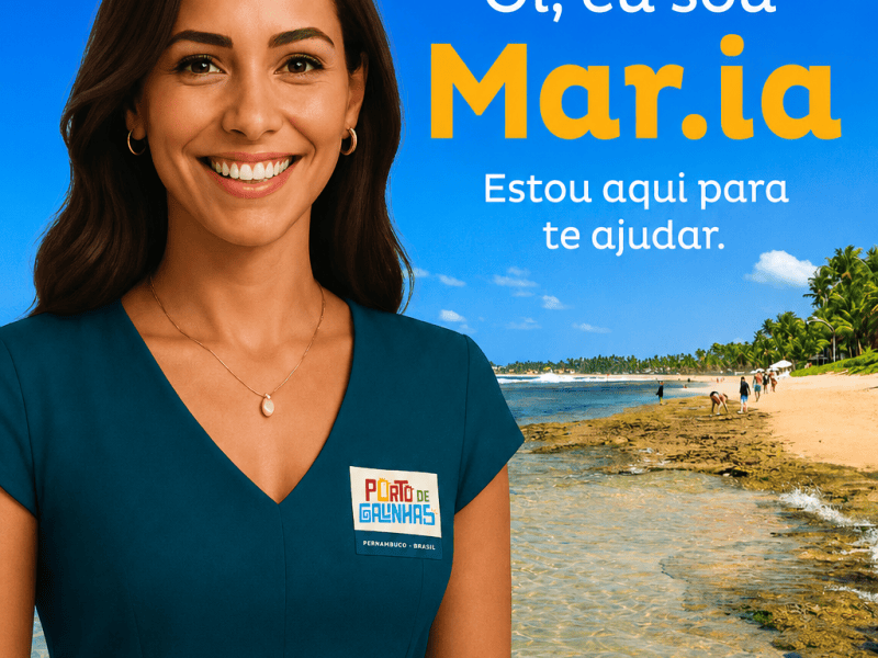 Porto de Galinhas aposta em IA para transformar a experiência do&nbsp;turista